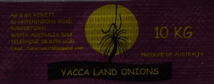 Yacca Land Onions